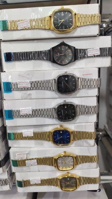 elektron saat oyrənmək: Qol saatı, Casio, rəng - Qızılı — 2