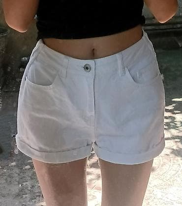 Şort, Vero Moda, S, rəng - Ağ