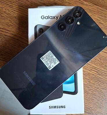 Samsung Galaxy A24 4G, 128 GB, rəng - Qara, Sensor, Barmaq izi, İki sim kartlı