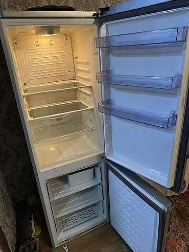 isdenmis soyuducu: 2 qapılı Beko Soyuducu Satılır, rəng - Gümüşü — 2