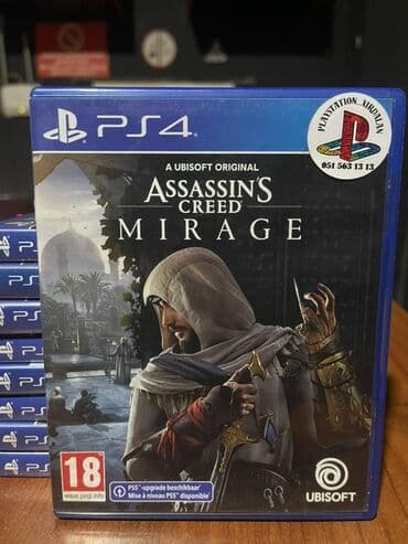 redmi play: PS4 üçün Ubisoft tərəfindən istehsal olunmuş Assassin's Creed Mirage — 1
