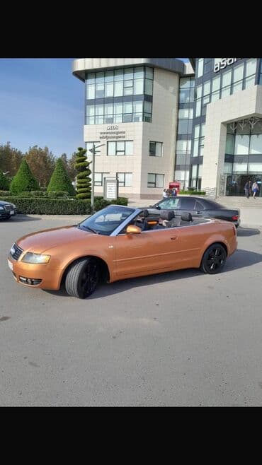 фольксваген новый кузов: Audi A4: 1.8 л | 2004 г. Кабриолет — 13