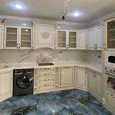 Sifarişlə mətbəx dəsti, Özü çəkən petlələr, MDF, Kredit var, Rayonlara çatdırılma, Pulsuz çatdırılma