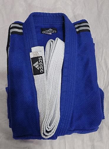 sport şalvar: İdman dəsti, Adidas, rəng - Mavi — 1