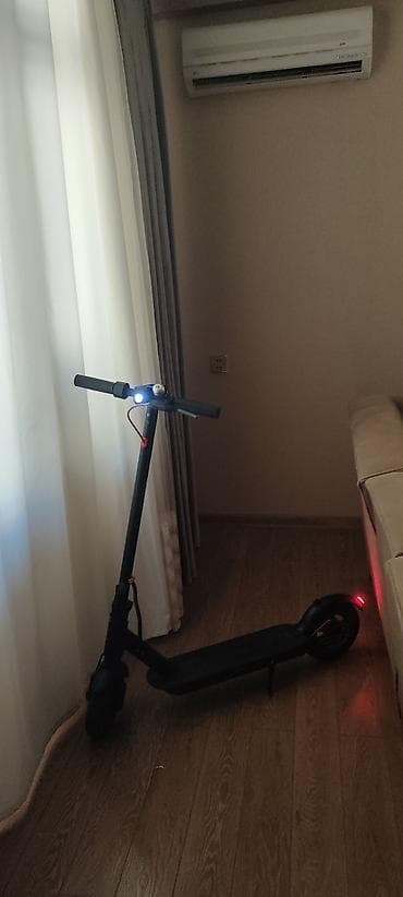 electro samokat: 30 sürət
20-25 km mesafe — 2