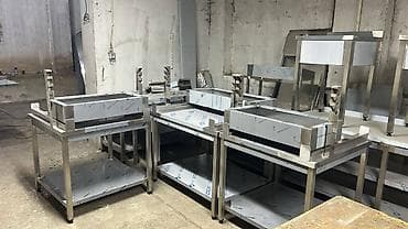 restoran qabları: Köz Döner Manqallari ve Havalandirmalarin, Nerj Masalarin Satisi, Her — 4