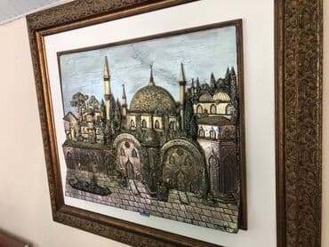 Sənətkar barelyefi Brunel Preciosi d'Autore barelyefi