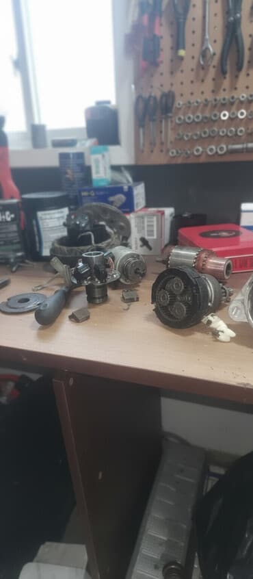 Avtomobil starterinin ehtiyat hissələri və təmiri üçün dəst - Starter