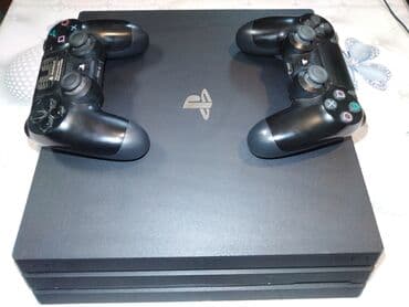 PlayStation 4 Pro 9.00 1TB jailbreak 2 ədəd original DualShock 4