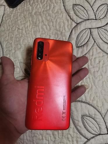 Redmi 9, 64 GB, rəng - Qırmızı, Barmaq izi