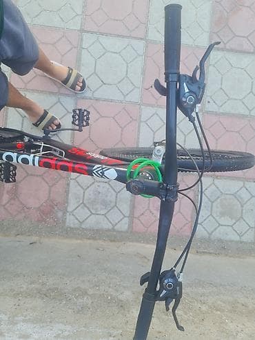 anmier velosiped: 29-luğ velosiber 7 və 3 lük skoruslar dişli pedallar.Heç bir problemi — 5