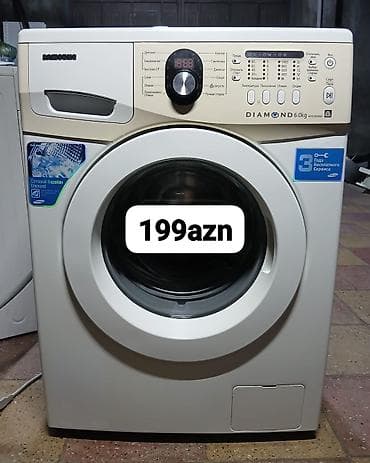 Paltaryuyan maşın Samsung, 6 kq, Avtomat, Qurutmasız, Kredit yoxdur