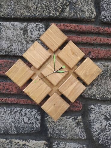 divar dekoru: Divar saatları, Saniyə əqrəbi — 1