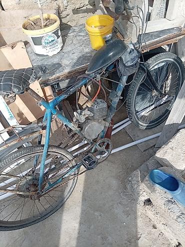 Автозапчасти: Mühərrikli velosiped – özəlləşdirilmiş samokat tipli həll - Çərçivəyə — 3