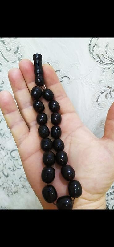 Qədimi kalninqradın məşhur qara kəhrəba təsbeh özünə məxsus təbii iyi — 5