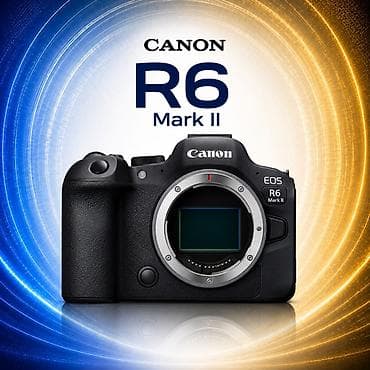 mini prosessor: Canon EOS R6 Mark II (gövdə) - Tam kadrlı 24.2 MP CMOS sensor – — 1