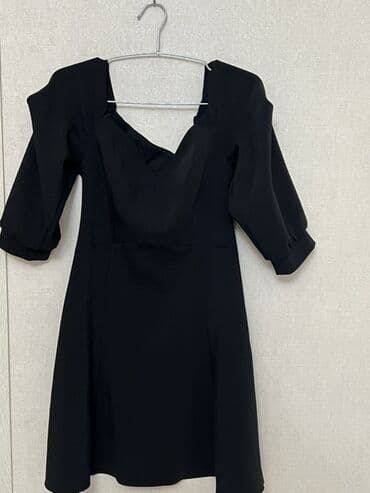 женские ажурные платья: Повседневное платье, Мини, S — 3