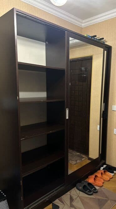 kupe şkaf: İşlənmiş, Kupe, 2 qapılı Düz dolab, Qarderob, paltar dolabı, Azərbaycan — 5