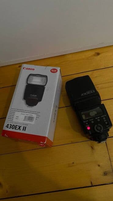 ekrani: Canon 430ex ii ekrani islemir amma islemeyine isiqin vurmaqina mane — 1