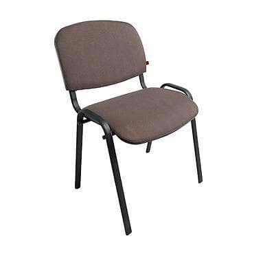 ofis stulları: Ofis/ziyayətçi stulu - Sadə və ergonomik dizayn - Rəng: tünd qəhvəyi — 1