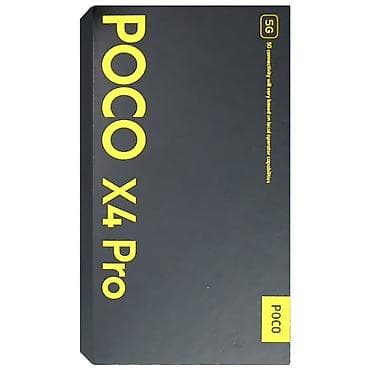 Poco X4 Pro 5G, 256 GB, rəng - Qara, Barmaq izi