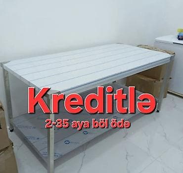 Оборудование для ресторанов, кафе: Peşəkar Mətbəxlər Üçün Yüksək Keyfiyyətli Nerj İş Masası ✅ Nerj — 1