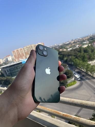 IPhone 13, 128 GB, Yaşıl, Zəmanət, Kredit, Simsiz şarj
