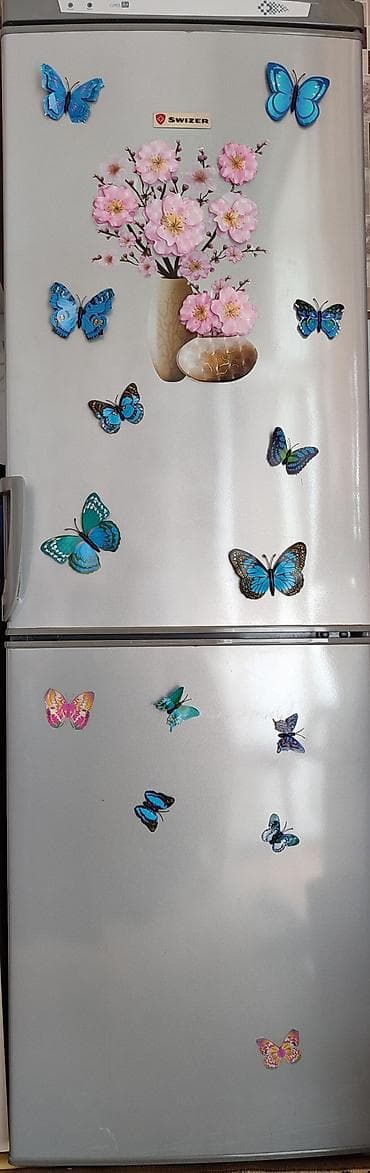 İşlənmiş 2 qapılı Swizer Soyuducu Satılır, rəng - Gümüşü