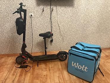 Velosiped ehtiyyat hissələri: Yeni Elektrik samokat 8", 351 - 500 Vt, 26 - 35 km/s, Ünvandan götürmə — 1