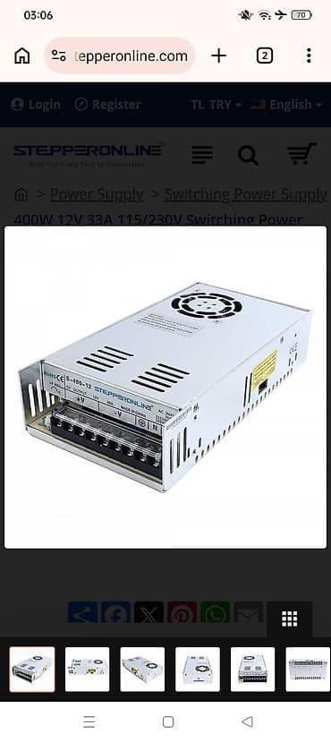 notebook mini: Qida bloku 400 W — 2