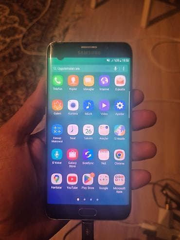 Аудиотехника: Samsung Galaxy Note 5, 32 ГБ, цвет - Черный, Отпечаток пальца — 3