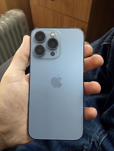 ayfon 3 kamera: IPhone 13 Pro, 128 GB, Blue Titanium, Barmaq izi, Simsiz şarj, Face ID — 2