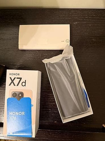 Honor X7d, 128 GB, rəng - Boz, Barmaq izi