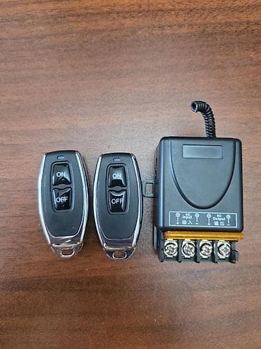 Avtomobil satışı: Uzaqdan idarəetmə və rele modulu dəsti Məhsul: 12–24V DC ilə işləyən — 4