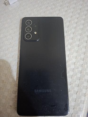 Samsung Galaxy A52, rəng - Qara, Barmaq izi