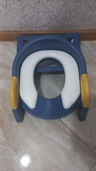 ayaqyolu: Uşaq tualet təlimi üçün qatlanan nərdivanlı oturacaq. Baha alınıb,az — 7