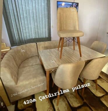 yazı masa: 🇹🇷Türk istehsalı Möhtəşəm ✨✨ Kuxna üçün stol stul dəsti 2 stul 1 — 1