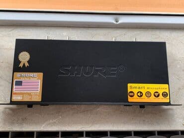 mikrofonlar: Mikrofon "Shure UGX23" Shure mikrofonlar. cox kefiyyətlidir. metal — 7