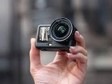 Kompakt aksiyon/vlog kamerası - Portativ, cibə sığan korpus – yüngül