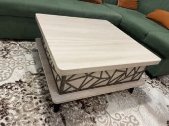 стол из дсп: Журнальный стол, Б/у, Трансформер, Квадратный стол — 2