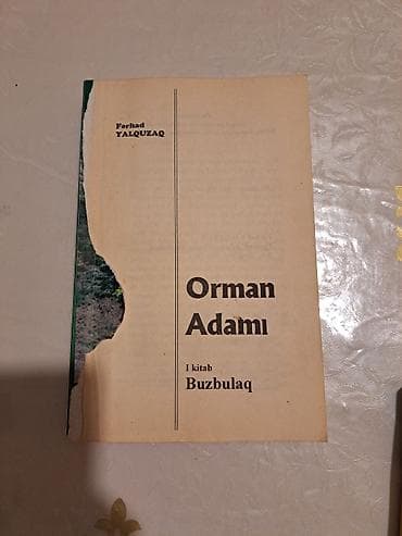 Məhsul: “Orman Adamı” – Fərhad Yalquzaq Dəst: 2 kitab - I kitab