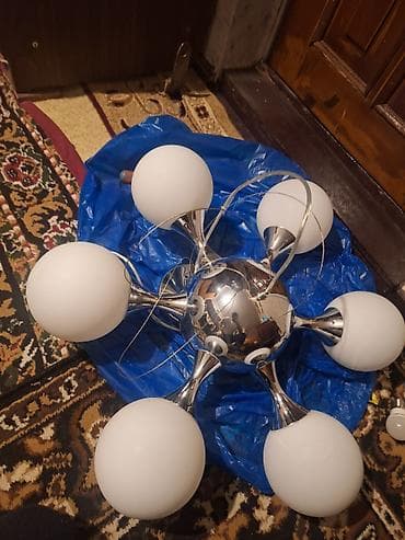 cil ciraq: Çılçıraq, 6 lampa, Metal — 3