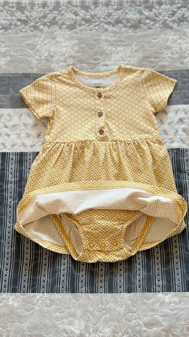 детские вещи маленькие: Детское платье, Повседневное, 1 - 2 года — 5