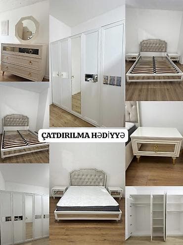 камот: Yataq dəsti – 1250 AZN Ünvan: Bakıxanov Zeyno ♥ Tərkibi: - 4 qapılı — 1