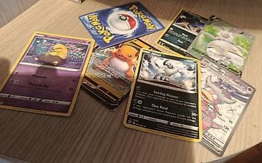 pokemon kartlari: Pokémon kartları 7 müxtəlif Pokémon kartı - Drowzee, Raichu — 1