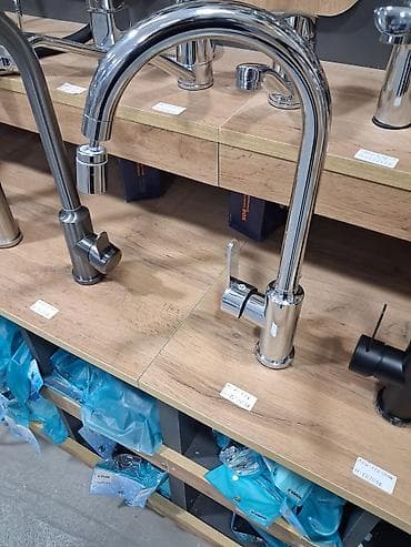 Mətbəx üçün metal qarışdırıcı kran - Material: paslanmayan