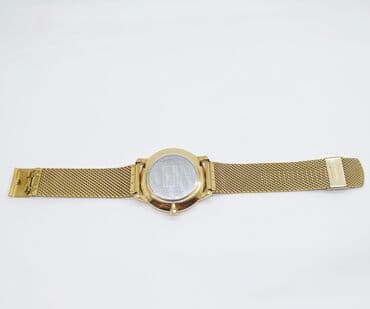 el fecr saat: İşlənmiş, Qol saatı, Tommy Hilfiger, rəng - Qızılı — 7