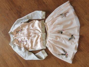 toxunma uşaq sarafanları: Uşaq dəsti, Qız üçün, 6 - 7 yaş, H&M — 1