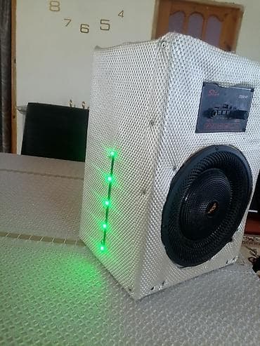 bluetooth speaker: Yeni Kolonka, Növ - Portativ, rəng - Ağ — 1