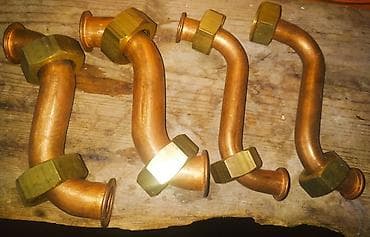 borular: Kombi Bağlantı Boruları (S-vari adapter) - 4 ədəd (1 komplekt) — 2